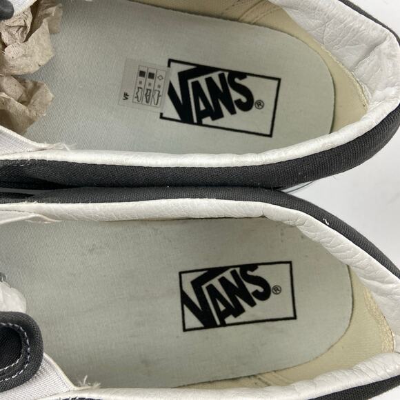 Vans Gray Slip on Canvas Mens Size 10 - Picture 7 of 12